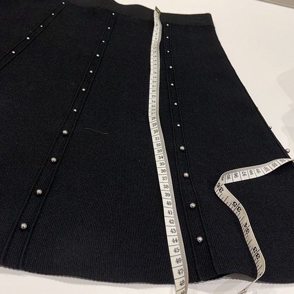 Sandro knit skirt black size 1 - Picture 7 of 11